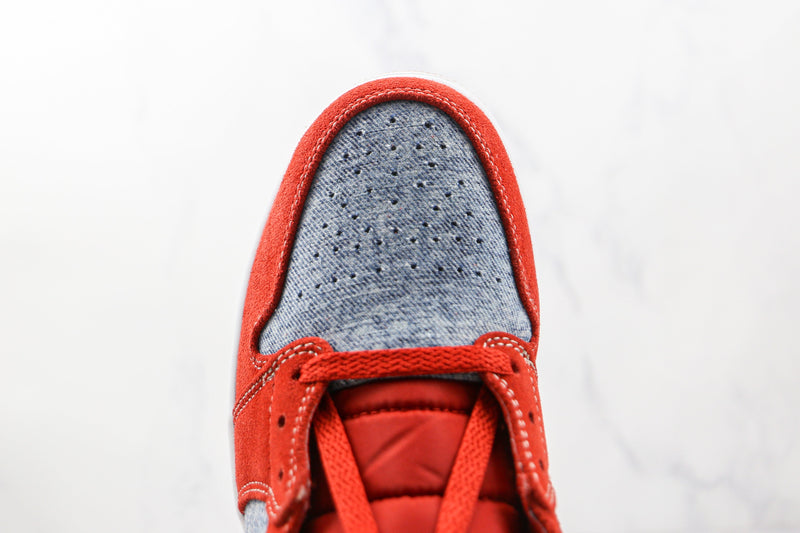 Jordan 1 Mid Denim Red - Encomenda