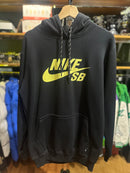 Moletom com Gorro Nike SB Black/Yelloy - Pronta Entrega