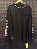 Chrome Hearts x Comme des Garçons Cross Long Sleeve Black - Pronta Entrega