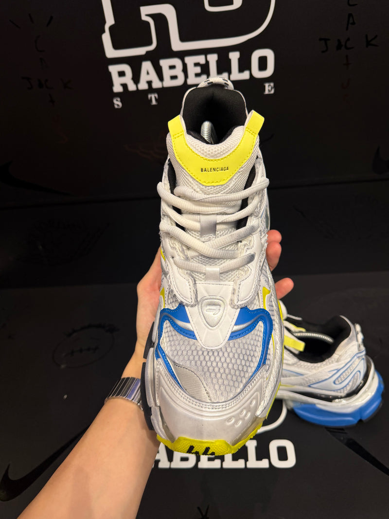 BALENCIAGA RUNNER 2.0 スニーカー 40 Tênis Balenciaga Runner 2.0 White Yellow Blue - Pronta Entrega