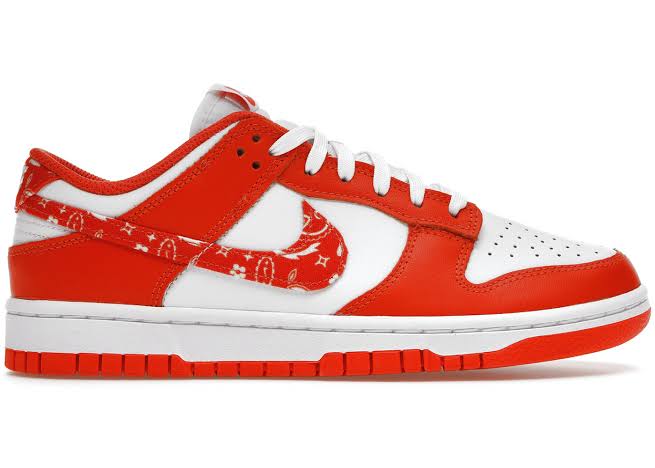 Nike Dunk Low Orange Paisley - Encomenda