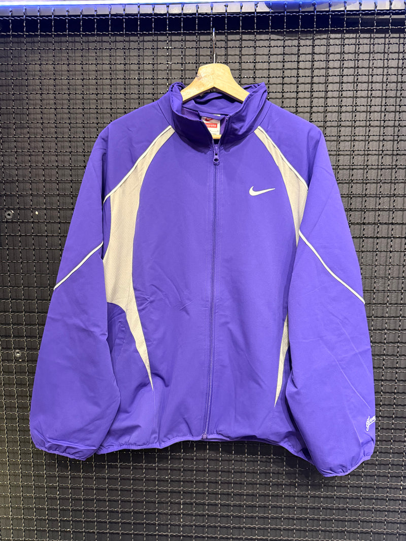 Jaqueta Supreme x Nike Jaqueta Track Purple - Pronta Entrega