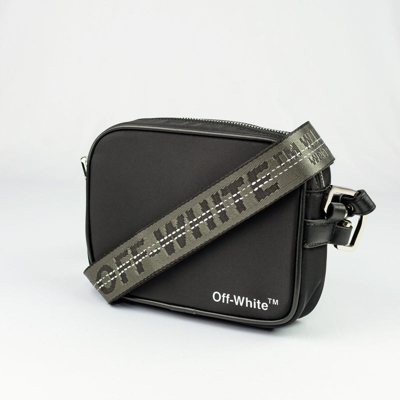 Bolsa Off-White Cross Body Industrial All Black - Pronta Entrega