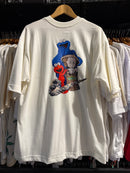 Camiseta Kaws Oversized Branca - Pronta Entrega