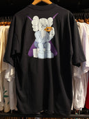 Camiseta Kaws Oversized Preta  - Pronta Entrega
