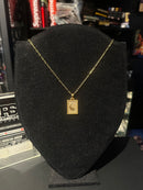 Corrente Cartier Banhada Pingente Yin-Yang 30 CM - Pronta Entrega