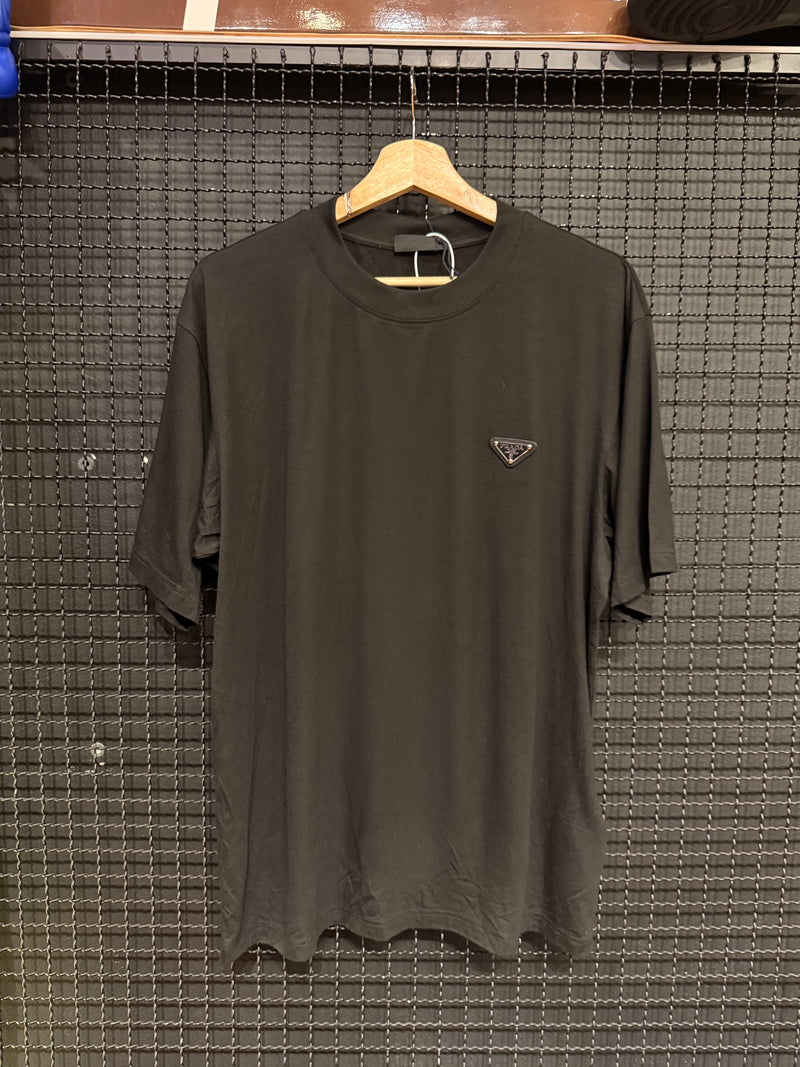 Camiseta Prada Black Algodão Elastano - Pronta Entrega