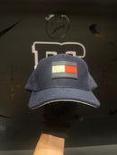 Boné Aba Curva Tommy Hilfiger Logo Grande Azul - Pronta Entrega