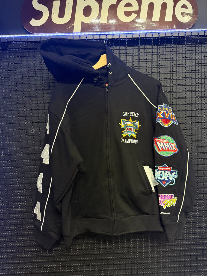 Jaqueta Supreme Playoffs Zip Up Hooded Sweatshirt - Pronta Entrega