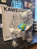Boneco KAWS THE PROMISE Vinyl Figure Grey - Pronta Entrega