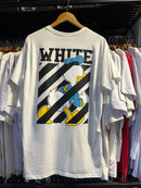 Camiseta OFF WHITE x PATO DONALD Branco - Pronta Entrega