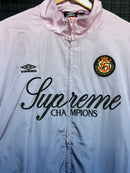 Conjunto Jaqueta Supreme x Umbro Gradient Track Pink - Pronta Entrega