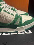 Tênis Louis Vuitton LV Trainer Green - Pronta Entrega