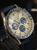Relógio Omega Speedmaster Professional "Snoopy" 50th Anniversary Blue - Pronta Entrega