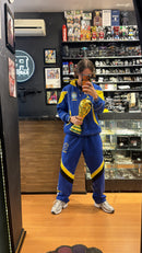 Conjunto Tracksuit Jordan Brasil Azul Amarelo 2026/27 - Pronta Entrega