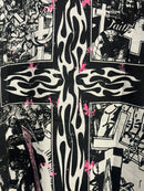 Camiseta Hellstar Jesus “Lord And Savior” White - Pronta Entrega