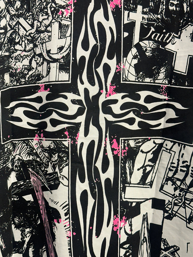 Camiseta Hellstar Jesus “Lord And Savior” White - Pronta Entrega