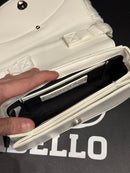 Bolsa Diesel Feminina 1DR Crossbody Branca - Pronta Entrega