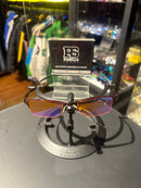 Óculos Oakley Lupa Do Vilão Vinho Lente Espelhada Prizm - Pronta Entrega