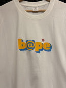 Camiseta A Bathing Ape x BE@RBRICK  BE@RTEE White - Pronta Entrega