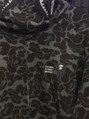 Jaqueta Bape Shark Camo Black Full Zip - Pronta Entrega