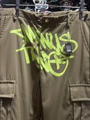 Calça Sarja Minus Two Verde Logo Verde - Pronta Entrega