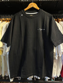 Camiseta Off-White Line Oversized Preto - Pronta Entrega