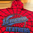 Moletom Vanson Leathers x Supreme Spider-Man Red - Encomenda