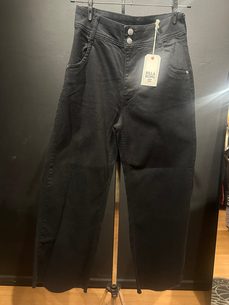 Calça Billabong Jeans Preta - Pronta Entrega