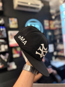 Boné oMA Studios NY NY Side Black - Pronta Entrega