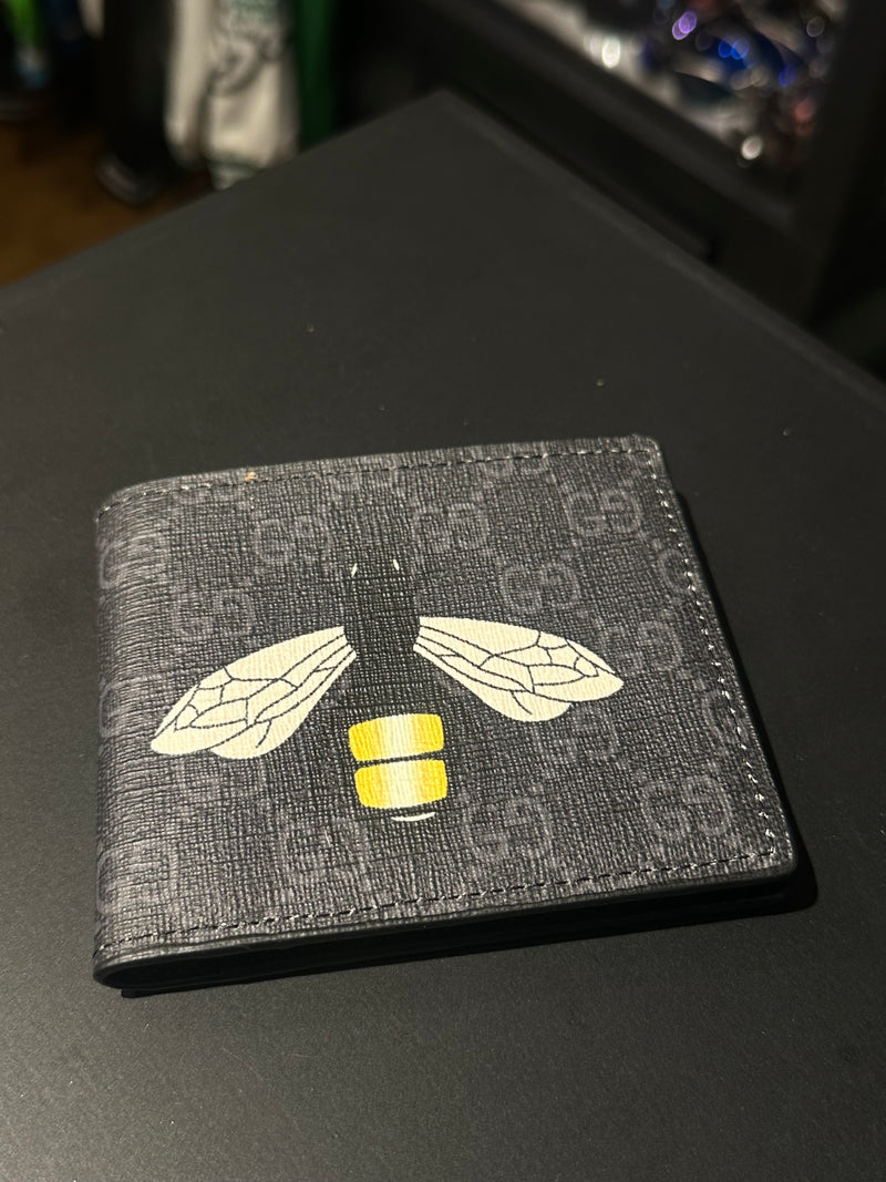 Carteira Gucci Bee Black - Pronta Entrega