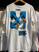 Camiseta OFF WHITE x TOM E JERRY Branca - Pronta Entrega