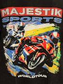 Camiseta Majestik Moto Race Black - Pronta Entrega