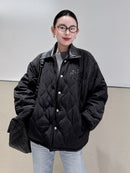 Jaqueta Chrome Hearts Quilted Button-Up Jacket - Encomenda
