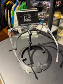 Óculos Chrome Hearts Armação Transparente Gold Lente Clear - Pronta Entrega