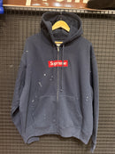Jaqueta Supreme x MM6 Maison Margiela Box Logo Zip-Up - Pronta Entrega