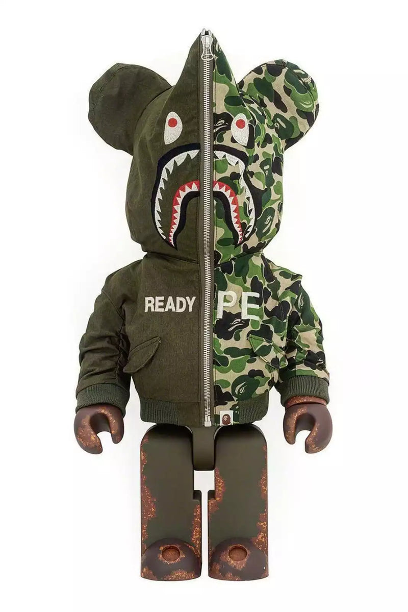 BE@RBRICK Bape Ready Made 1000%, 2018 - Pronta Entrega