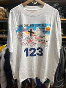 Camiseta RRR123 YHWH White - Pronta Entregaa