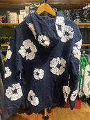 Conjunto Denim Tears Moletom The Cotton Wreath Blue - Pronta Entrega