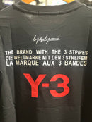 Camiseta Adidas Y-3 Black - Pronta Entregar