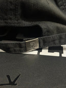 Boné Balenciaga Preto Destonado Aba Curva Cortada - Pronta Entrega