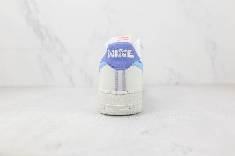 Nike Air Force 1 82 Double Swoosh White Médium Blue - Encomenda