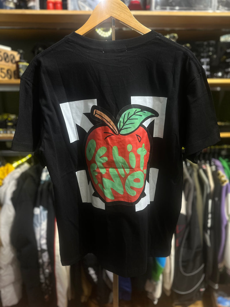 Camisa Off-White Apple Black - Pronta Entrega