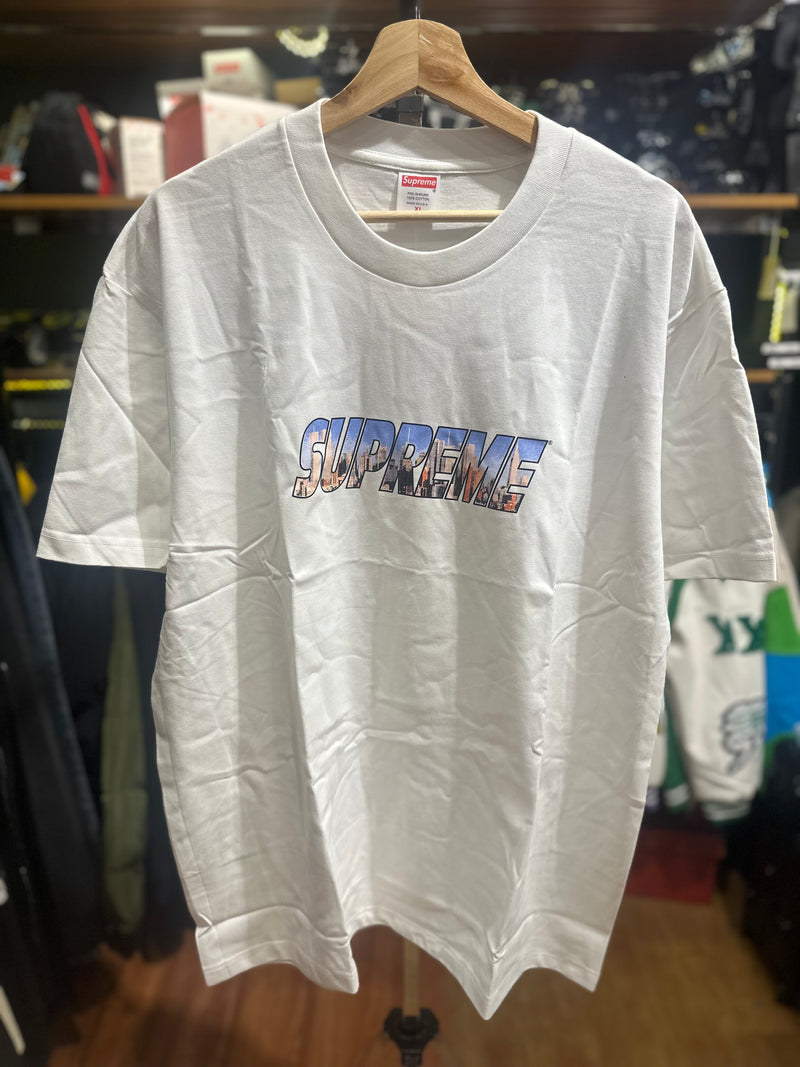 Camiseta SUPREME Gotham Branca - Pronta Entrega