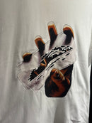 Camiseta Corteiz Blade Tee Branca - Pronta Entrega