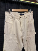 Calça Louis Vuitton Monogram Workwear Denim Carpenter - Pronta Entrega