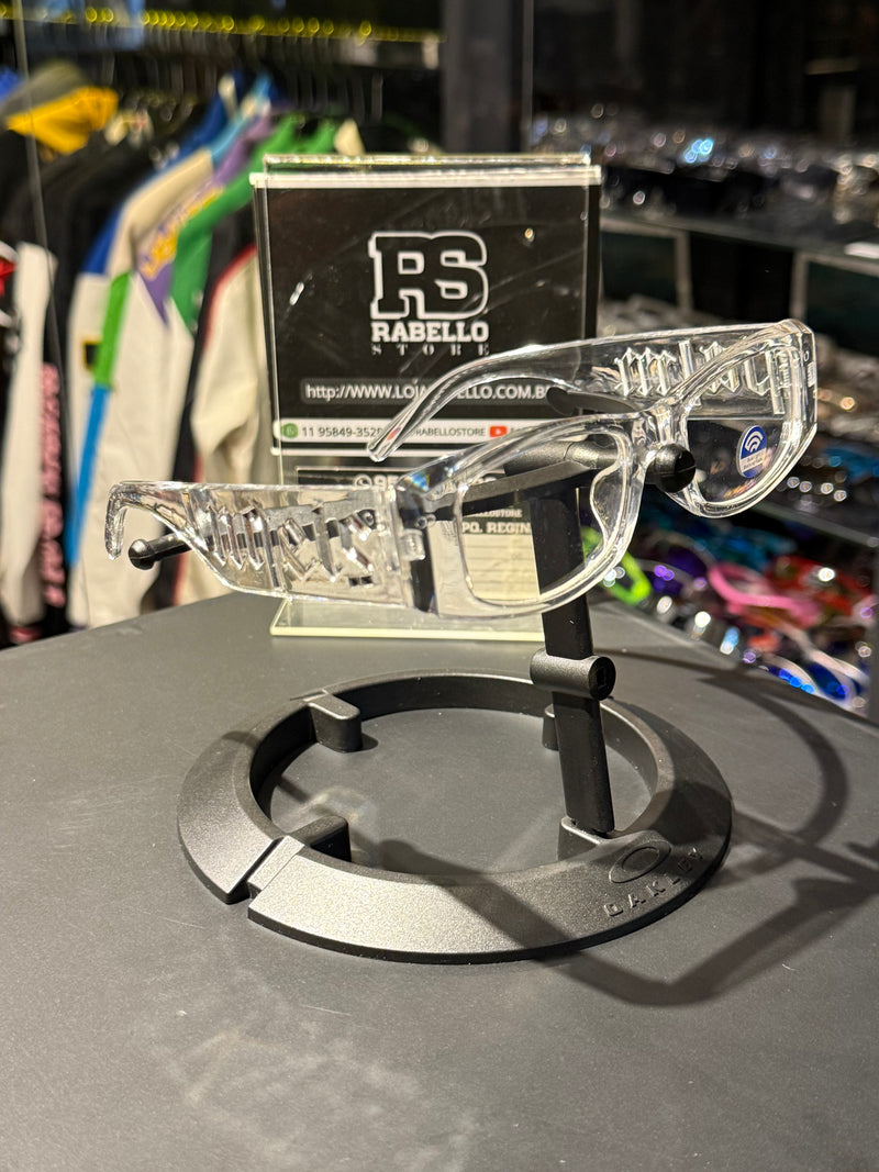 Óculos Palm Angels Transparente Lente Clear  - Pronta Entrega