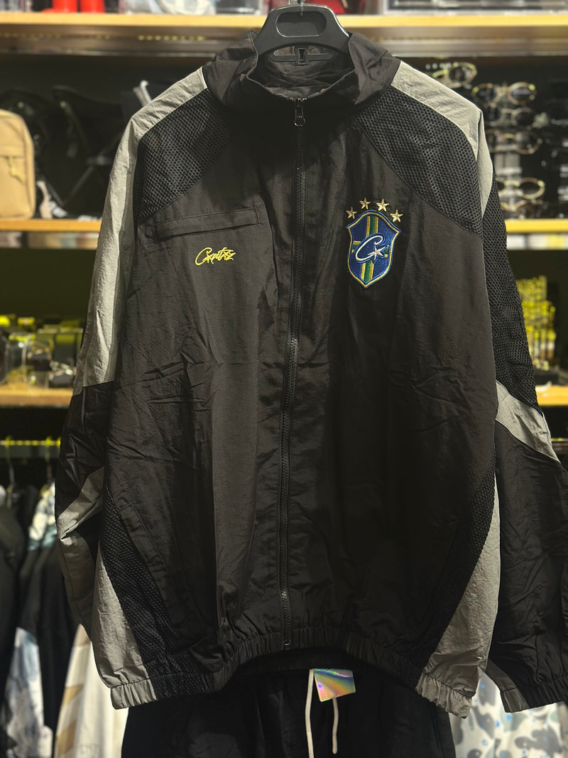 Conjunto Corteiz Brasil Preto - Pronta Entrega
