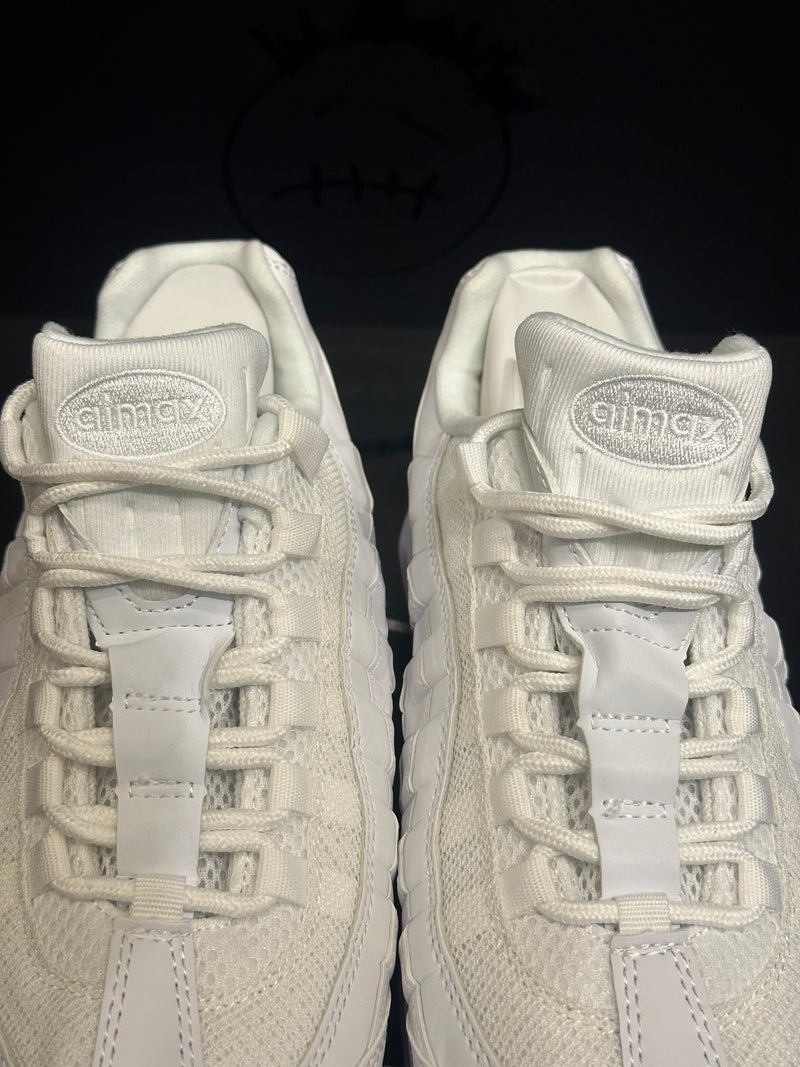 Tênis Nike Air Max 95 Triple White - Pronta Entrega