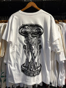 Camiseta Corteiz ‘Rules the World’  Branca - Pronta Entrega